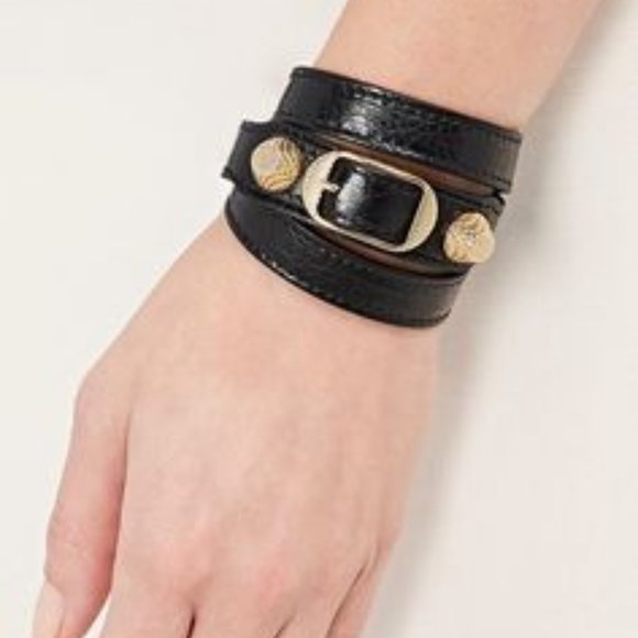 ~ EUC AUTHENTIC Balenciaga Triple Tour Arena Bracelet~ - Picture 2 of 4